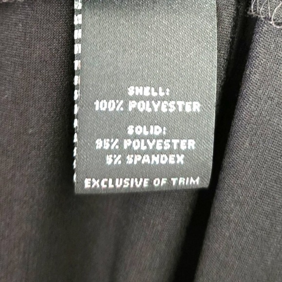 Slim Factor Women's M Shawl Tank Top Floral Black White Party Special Occasion - Picture 3 of 7